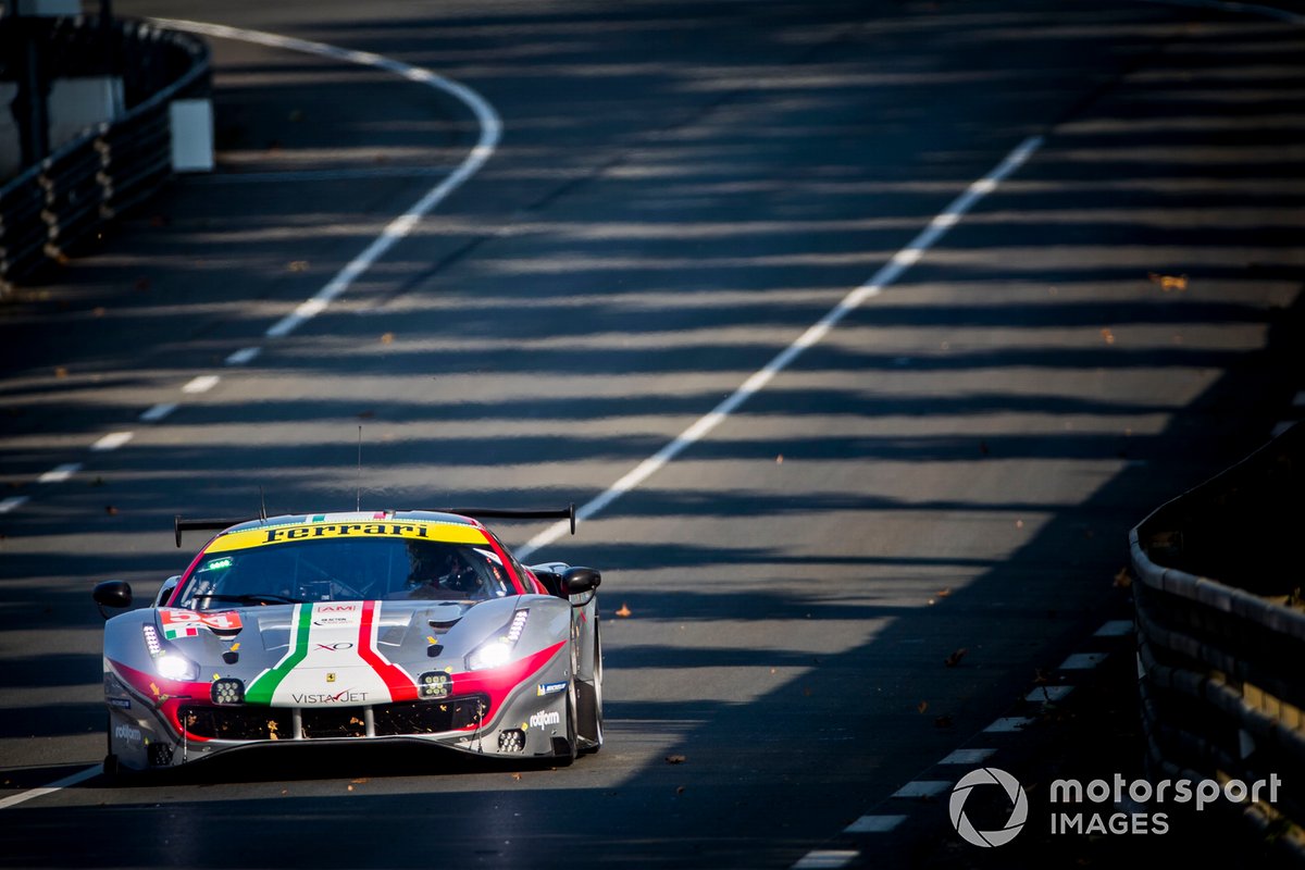 #54 AF Corse Ferrari 488 GTE EVO: Thomas Flohr, Francesco Castellacci, Giancarlo Fisichella