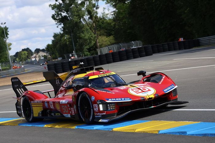 #50 Ferrari AF Corse Ferrari 499P de Antonio Fuoco, Miguel Molina, Nicklas Nielsen