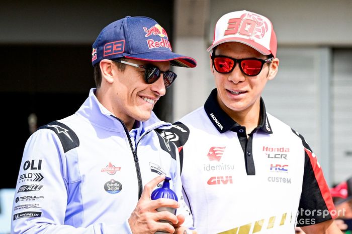 Marc Márquez, Gresini Racing, Takaaki Nakagami, Team LCR Honda