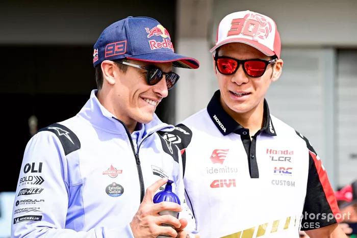 Marc Marquez, Gresini Racing, Takaaki Nakagami, Team LCR Honda