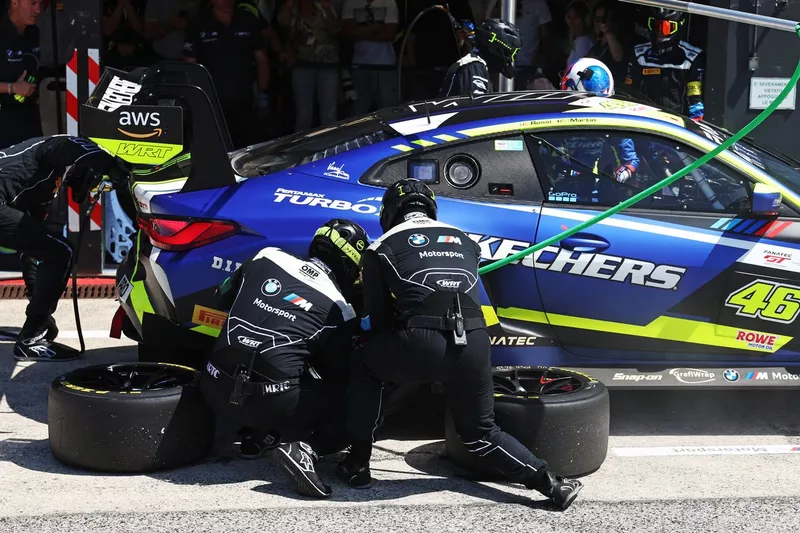#46 Team WRT, BMW M4 GT3: Valentino Rossi, Maxime Martin