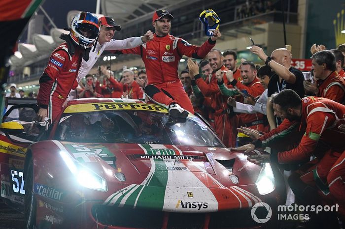 #51 AF Corse Ferrari 488 GTE EVO GTE-PRO: Alessandro Pier Guidi, James Calado, #52 AF Corse Ferrari 488 GTE EVO GTE-PRO: Miguel Molina, Antonio Fuoco