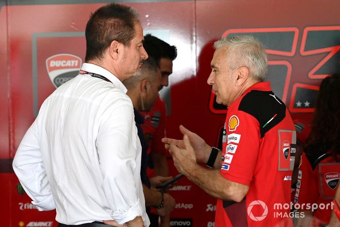 Piero Taramasso, Davide Tardozzi, Team manager Ducati Team