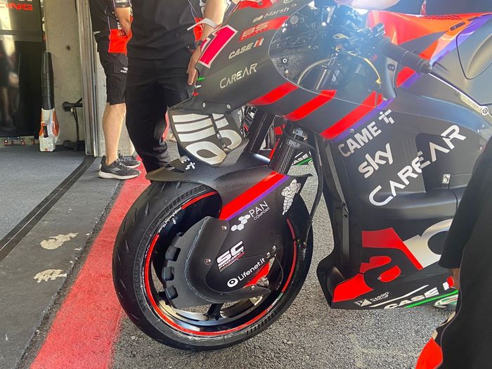 Detalle de la moto, Aprilia RS-GP