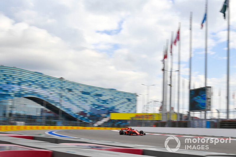Charles Leclerc na pista