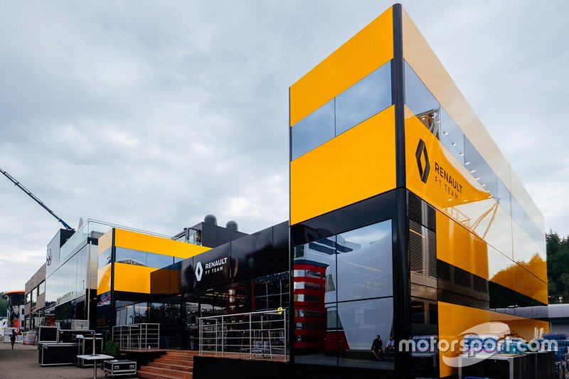 Hospitality del Renault F1 Team