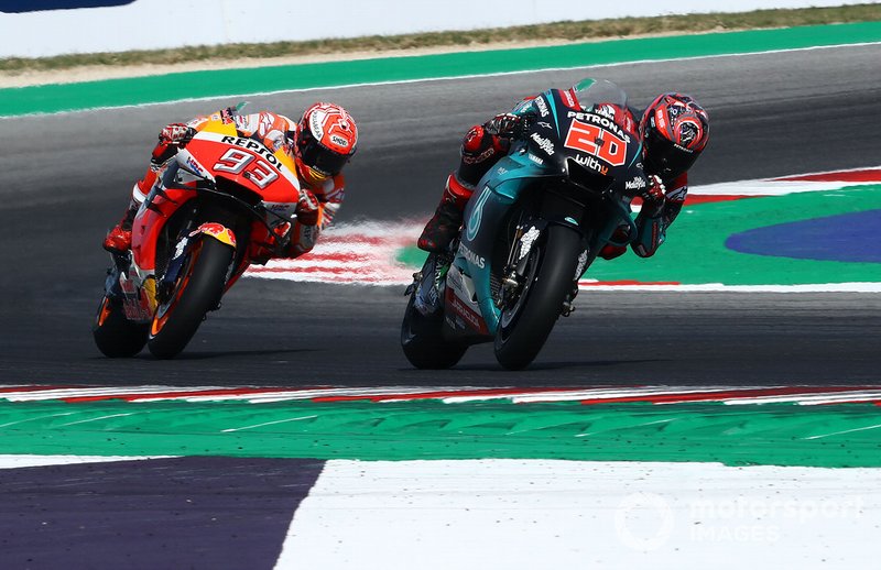 Fabio Quartararo, Petronas Yamaha SRT, Marc Márquez, Repsol Honda Team