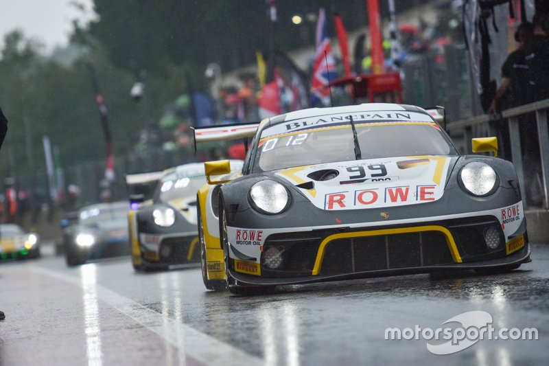 #99 ROWE Racing Porsche 911 GT3 R: Dennis Olsen, Dirk Werner, Matt Campbell