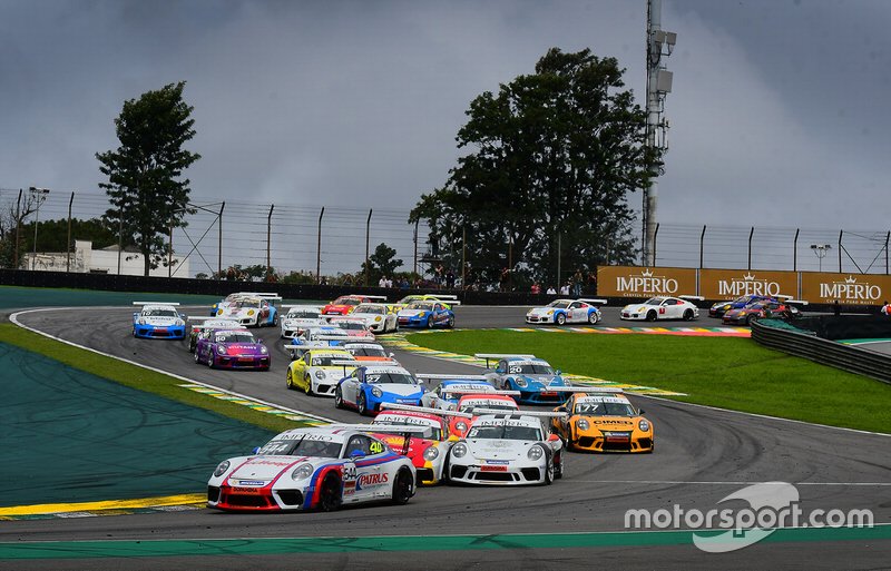 Largada Porsche em Interlagos