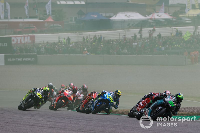 Renn-Action auf dem Sachsenring