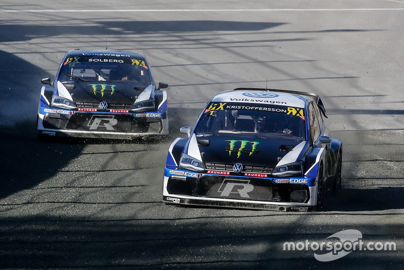 Johan Kristoffersson, PSRX Volkswagen Sweden, Petter Solberg, PSRX Volkswagen Sweden