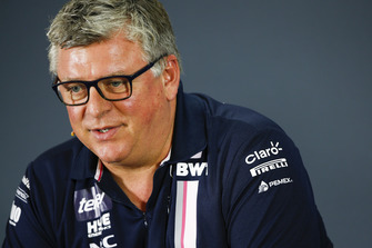 Otmar Szafnauer, directeur, Racing Point Force India, en conférence de presse