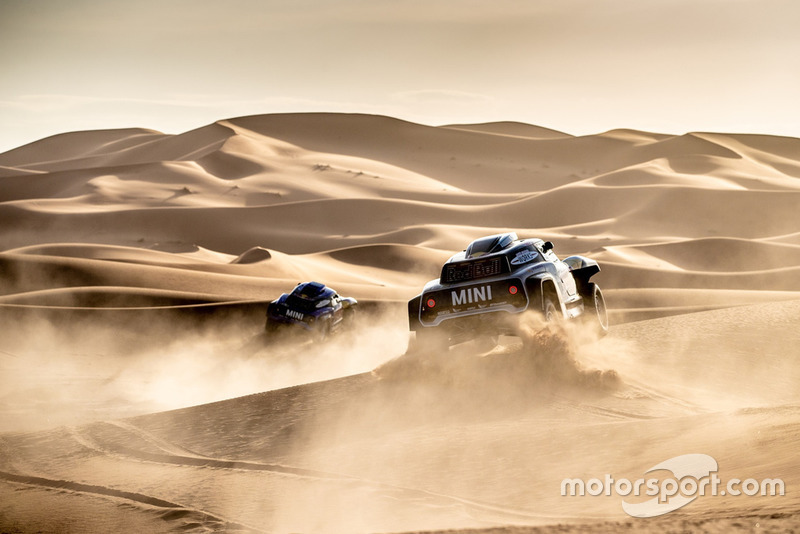 Cyril Despres, Jean-Paul Cottret, Carlos Sainz, Lucas Cruz, MINI John Cooper Works Buggy, X-raid MINI JCW Team
