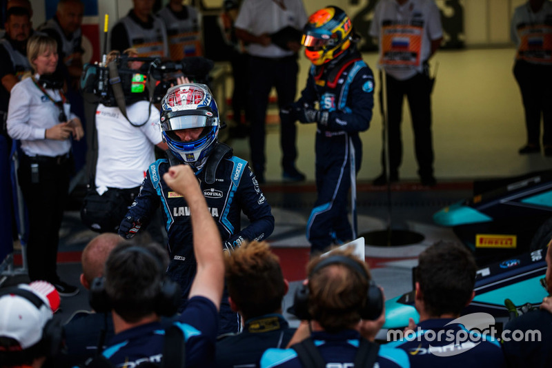 Second place Nicholas Latifi, DAMS