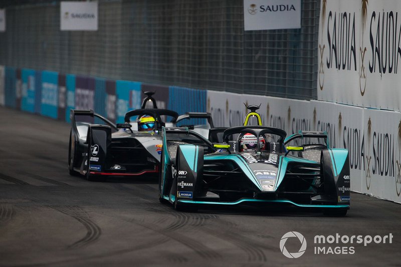 Nelson Piquet Jr., Panasonic Jaguar Racing, Jaguar I-Type 3 Oliver Rowland, Nissan e.Dams, Nissan IMO1
