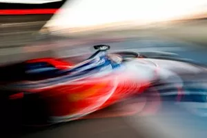 Pascal Wehrlein, Mahindra Racing, M5 Electro, leaves his garage