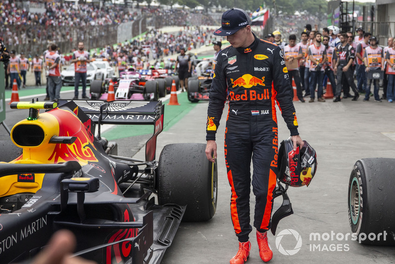 Max Verstappen, Red Bull Racing en Parc Ferme