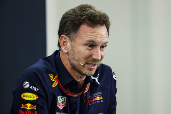 Christian Horner, Team Principal, Red Bull Racing, en conférence de presse
