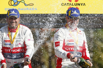 Yarış galibi Sébastien Loeb, Daniel Elena, Citroën World Rally Team Citroën C3 WRC