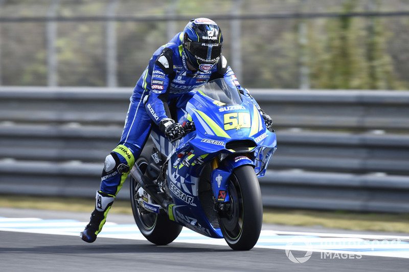 Sylvain Guintoli, Team Suzuki MotoGP (1 kecelakaan)