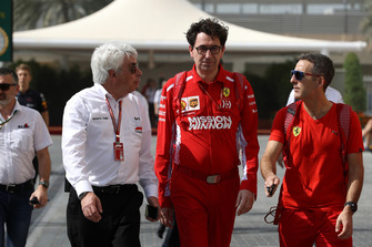 Roberto Dalla ve Mattia Binotto, Ferrari Teknik Şefi