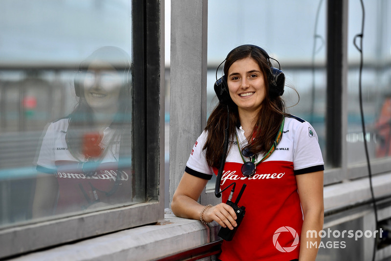 Tatiana Calderon, Sauber Test Driver