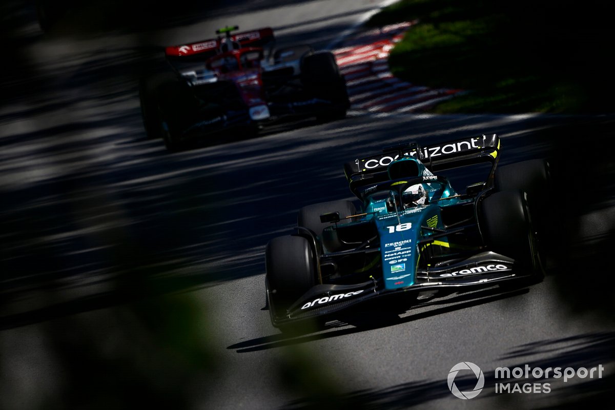 Lance Stroll, Aston Martin AMR22, Zhou Guanyu, Alfa Romeo C42