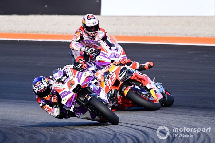 Marc Márquez, Repsol Honda Team, Jorge Martín, caída del Pramac Racing