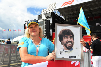 Fernando Alonso, McLaren fan