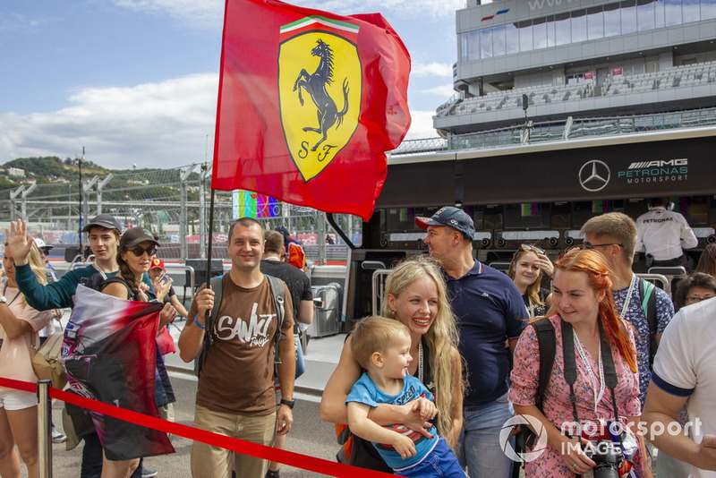 Болельщики Ferrari