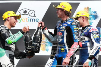 Podio: Enea Bastianini, Leopard Racing, Marco Bezzecchi, Prustel GP, Jorge Martin, Del Conca Gresini Racing Moto3