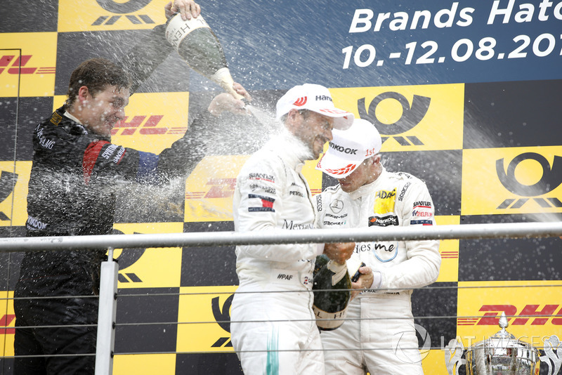 Paul Di Resta, Mercedes-AMG Team HWA és Gary Paffett, Mercedes-AMG Team HWA