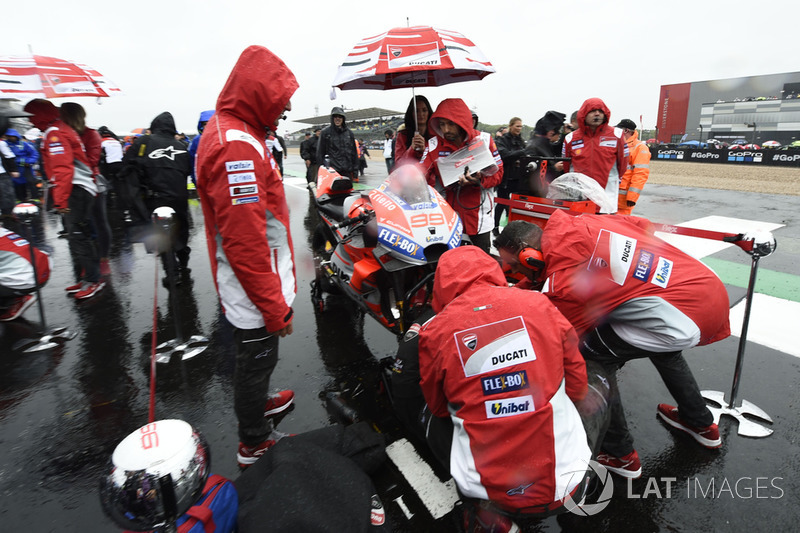 Jorge Lorenzo, Ducati Team, British MotoGP race 2018