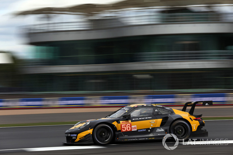 #56 Team Project 1 Porsche 911 RSR: Jorg Bergmeister, Patrick Lindsey, Egidio Perfetti