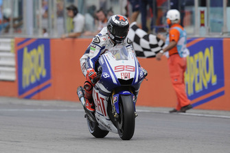 Il vincitore della gara Jorge Lorenzo, Yamaha Factory Racing