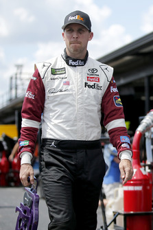 Denny Hamlin, Joe Gibbs Racing, Toyota Camry FedEx Throwback Toyota Camry