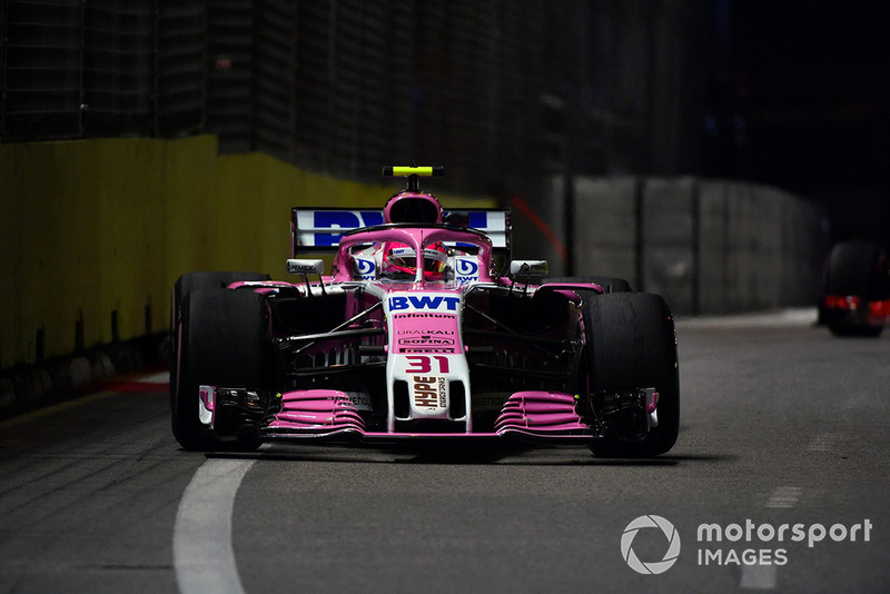 9. Esteban Ocon, Racing Point Force India VJM11