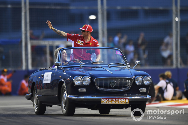 Versenyzői parádé Szingapúrból - F1 2018