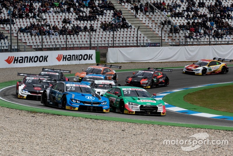 Re-Start, Philipp Eng, BMW Team RBM, BMW M4 DTM, Nico Müller, Audi Sport Team Abt Sportsline, Audi RS 5 DTM