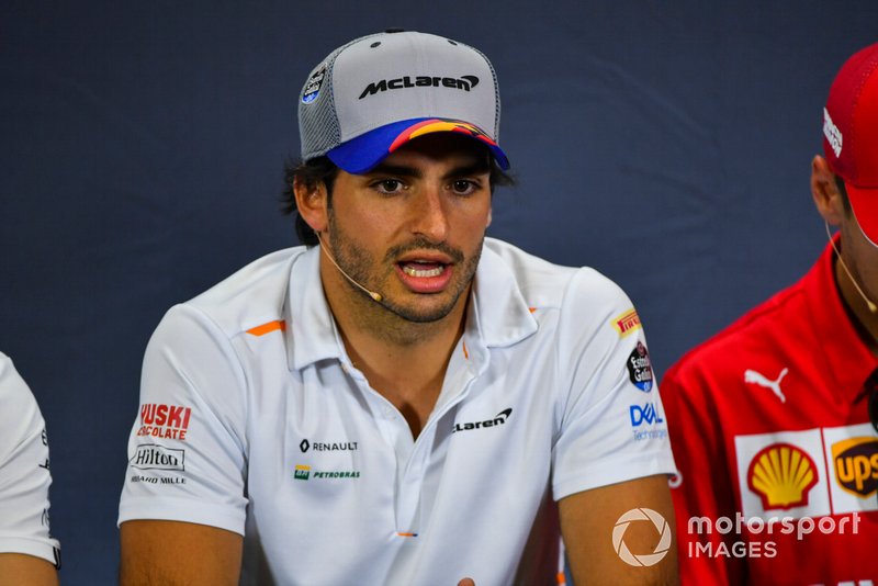 Carlos Sainz Jr., McLaren en Conferencia de Prensa