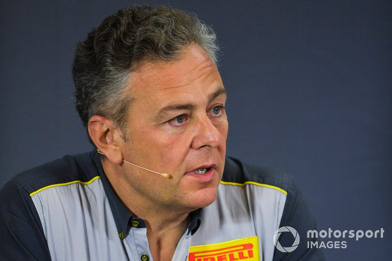 Mario Isola, Racing Manager, Pirelli Motorsport en la conferencia de prensa sobre los nuevos neumáticos de F2