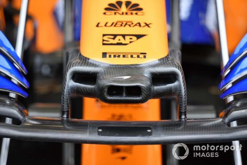 Alerón delantero de McLaren MCL34