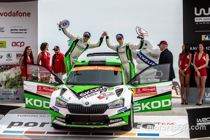 WRC2 Pro, pilotos: Kalle Rovanperä y Jonne Halttunen