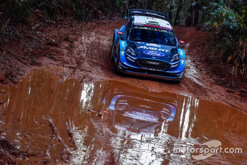 Elfyn Evans, Scott Martin, M-Sport Ford WRT Ford Fiesta WRC