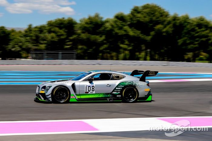 #108 Bentley Team M-Sport Bentley Continental GT3: Callum MacLeod, Andy Soucek, Maxime Soulet
