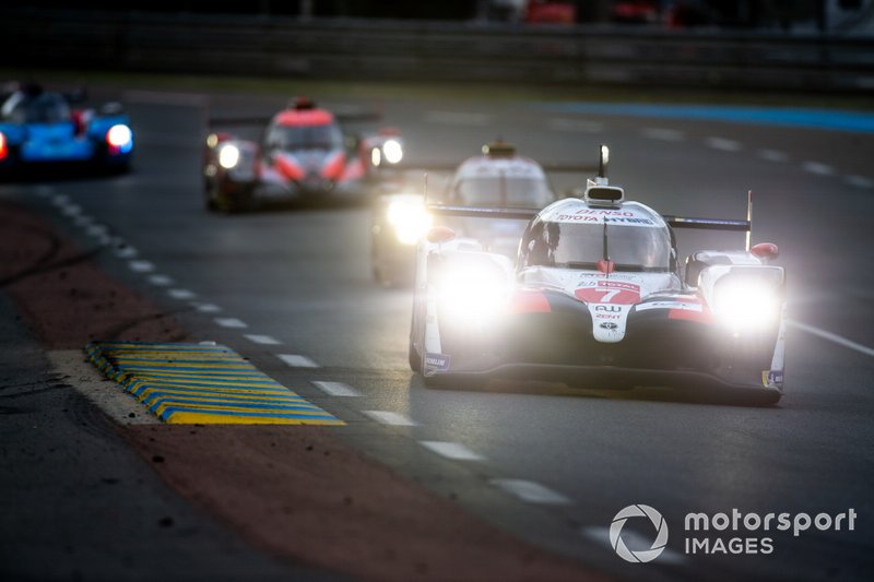 #7 Toyota Gazoo Racing, Toyota TS050 Hybrid: Mike Conway, Kamui Kobayashi, Jose Maria Lopez