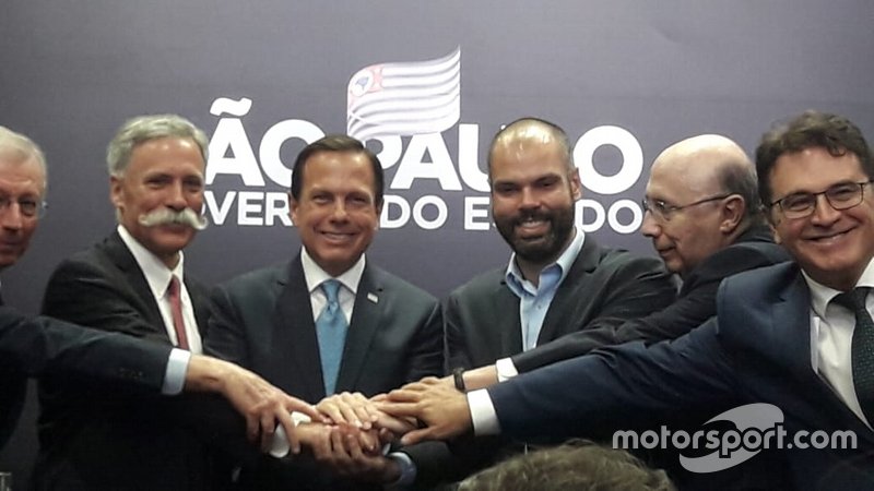 Do outro lado, o prefeito de São Paulo, Bruno Covas e o governador, João Doria, apostam na manutenção de Interlagos como sede do GP do Brasil.