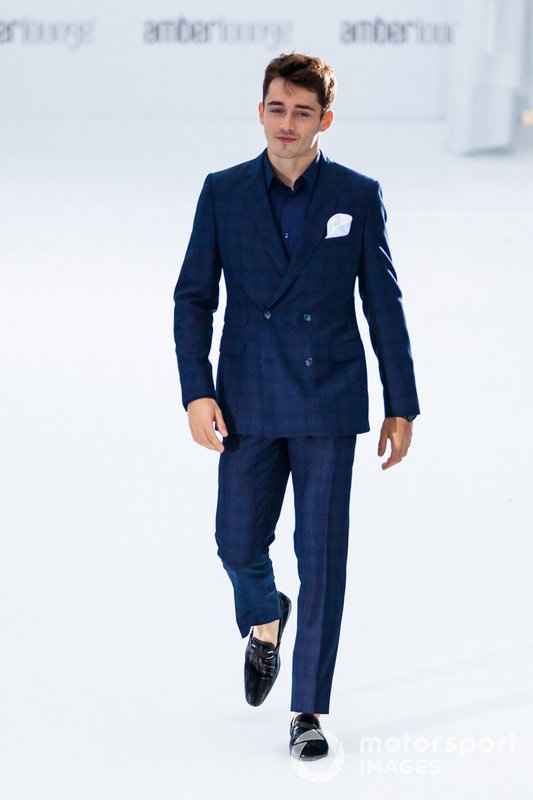Charles Leclerc, Ferrari, Amber Lounge moda şovu
