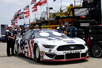 Brad Keselowski, Team Penske, Ford Mustang Miller Lite
