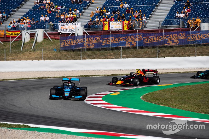 Andreas Estner, Jenzer Motorsport and Liam Lawson, MP Motorsport